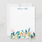 Waterverf - Aangepersonaliseerde artikelen Notitiekaartje (Voorkant)