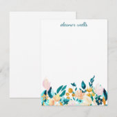  Waterverf - Aangepersonaliseerde artikelen Notitiekaartje (Voorkant / Achterkant)