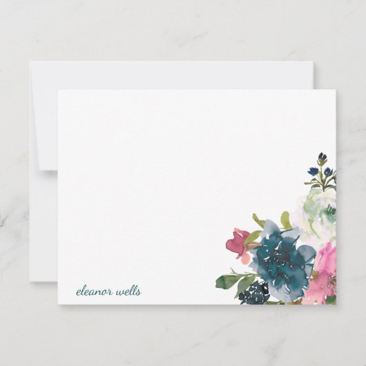  Waterverf - Aangepersonaliseerde artikelen Notitiekaartje (Voorkant)