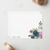  Waterverf - Aangepersonaliseerde artikelen Notitiekaartje (Voorkant / Achterkant in situ)