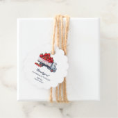 Waterverf Aardbei baby shower bedankt Bedankjes Labels (In situ)