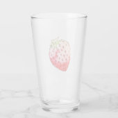 waterverf aardbei glas (Achterkant)