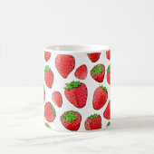 Waterverf aardbei koffiemok (Center)