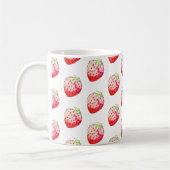 waterverf aardbei koffiemok (Links)