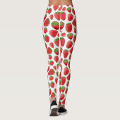 Waterverf aardbei leggings (Achterkant)