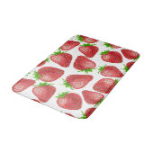 Waterverf aardbeien badmat (Gekanteld)