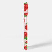 Waterverf aardbeien Hoesje-Mate iPhone Case (Achterkant / Rechts)
