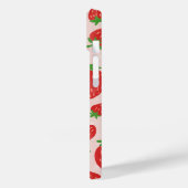 Waterverf aardbeien Hoesje-Mate iPhone Case (Achterkant / Links)