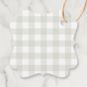 Waterverf aardbeienbes Eerste Verjaardag Bedankjes Labels (Achterkant)