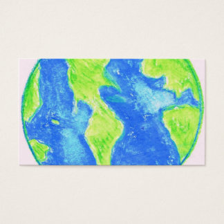 WATERVERF AARDE VISITEKAARTJES