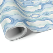 Waterverf Abstract 32 inpakpapier (Rol Hoek)