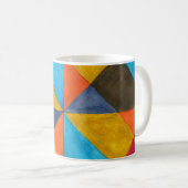 Waterverf abstract creatief ontwerp. koffiemok (Voorkant rechts)