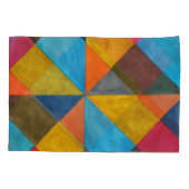 Waterverf abstract creatief ontwerp. kussensloop (Achterkant)