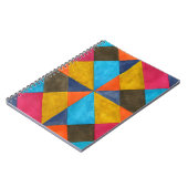 Waterverf abstract creatief ontwerp. notitieboek (Linkerzijde)