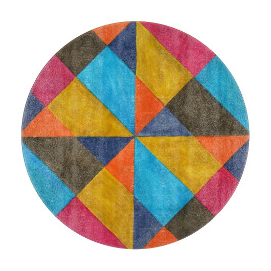 Waterverf abstract creatief ontwerp. snijplank (Voorkant)