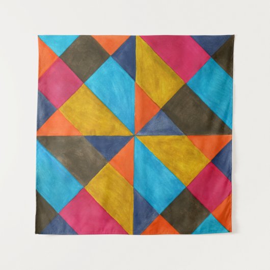 Waterverf abstract creatief ontwerp. wandkleed (Voorkant)