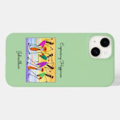 Waterverf, abstract geluk uitdrukken Case-Mate iPhone case (Achterkant (horizontaal))