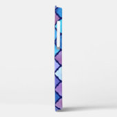 Waterverf Abstract Geometrische Arabische Tegels Case-Mate iPhone Case (Achterkant / Links)
