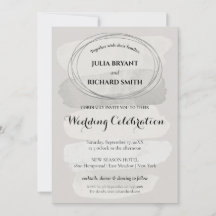 Waterverf Abstract | Geometrische cirkelbruiloft