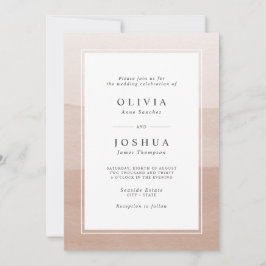 Waterverf Abstract huwelijk Kaart