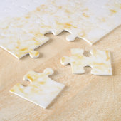 Waterverf Abstract landschap najaarbomen Legpuzzel (Zijkant)