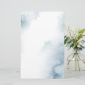 Waterverf Abstract Lijst Briefpapier (Staand voorkant)