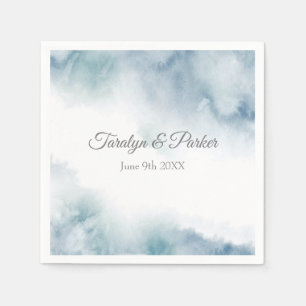 Waterverf Abstract Lijst Servet