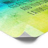 waterverf abstract poster creëer (Hoek)