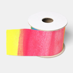 waterverf abstract schilderen grosgrain lint