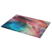 Waterverf Abstract Snijplank (Hoek)