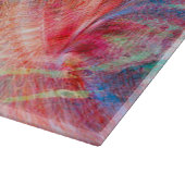 Waterverf Abstract Snijplank (Hoek)