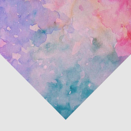 Waterverf Abstract Tissuepapier (Detail)