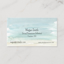 Waterverf Abstract Visitekaartje