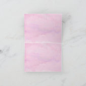 Waterverf Abstract Welkom in het team Kaart (Binnen)