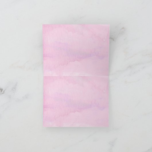 Waterverf Abstract Welkom in het team Kaart (Binnen)