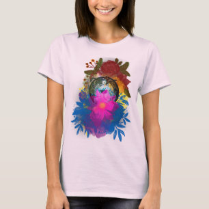 Waterverf Abstracte art. T-shirt