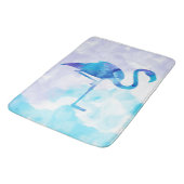 Waterverf Abstracte Flamingo Gifts Liefhebbers Badmat (Gekanteld)