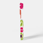 Waterverf abstracte floral aangepaste telefoonhoes iPhone hoesje (Linkerkant)