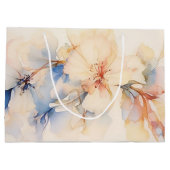 Waterverf Abstracte Hondenhouten Bloemen Groot Cadeauzakje (Achterkant)