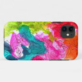 Waterverf abstracte kunst Case-Mate iPhone case (Achterkant (horizontaal))