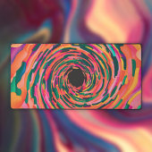 Waterverf Abstracte levendige tinten Bureaumat