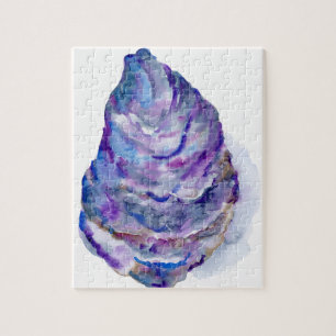 Waterverf abstracte oester Shell Legpuzzel