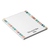 Waterverf Abstracte pastel Notitieblok (Schuin)