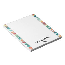 Waterverf Abstracte pastel Notitieblok