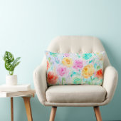 Waterverf Abstracte Ranunculus Pillow Cushions Kussen (Stoel)