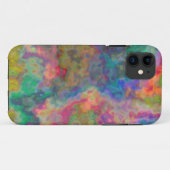 Waterverf abstracte regenboogkunst door Christy Ho Case-Mate iPhone Case (Achterkant (horizontaal))