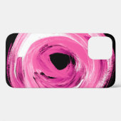 Waterverf abstracte roze draai Case-Mate iPhone case (Achterkant (horizontaal))
