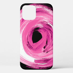 Waterverf abstracte roze draai Case-Mate iPhone case