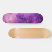 Waterverf Abstracte ruimte en Star-achtergrond Persoonlijk Skateboard (Horizontaal)