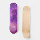 Waterverf Abstracte ruimte en Star-achtergrond Persoonlijk Skateboard (Voorkant)